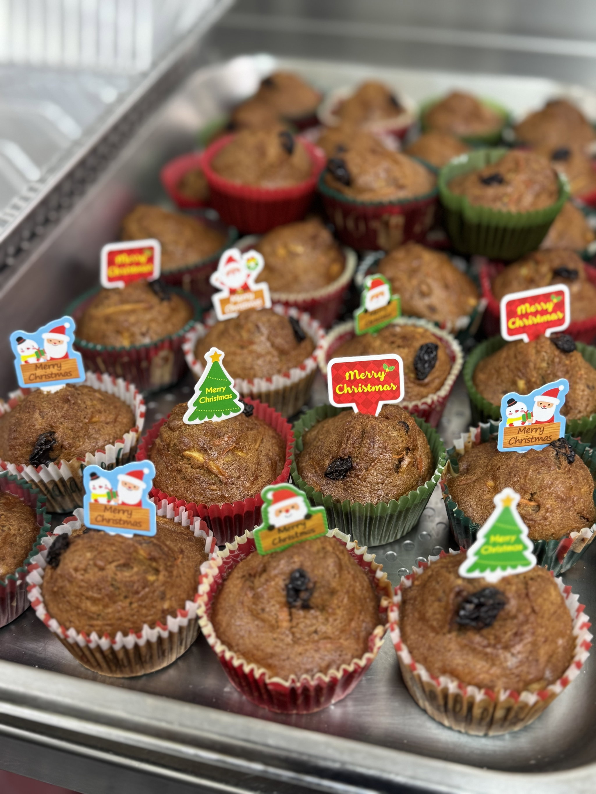 Classic English Carrot Cupcakes (MINIMUM ORDER 20pcs)_0
