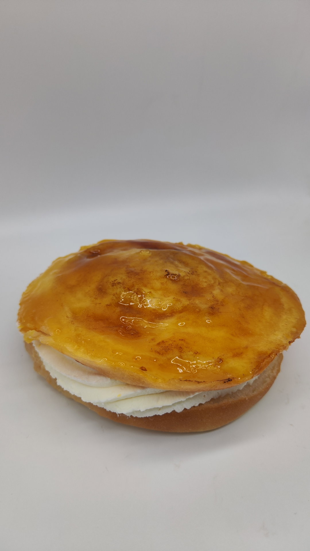 Ensaimada de nata 