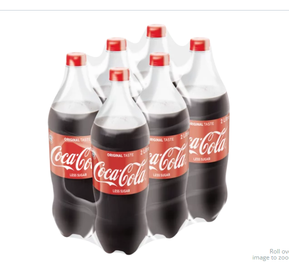Coca Cola Soft Drink 6x2L