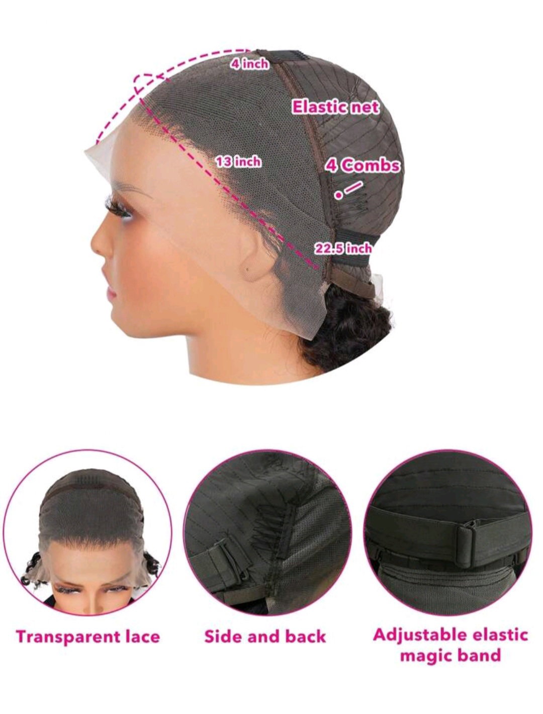 Human hair lace wig_3