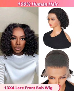 Human hair lace wig
