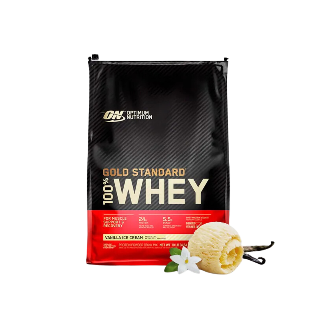 Whey Gold Standard vainilla 10 lbs ON