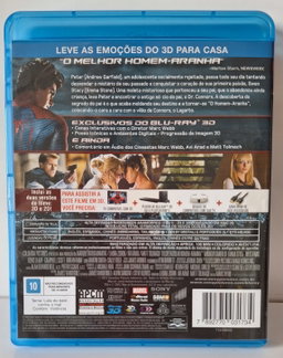 Blu Ray Filme O Espetacalar Homem Aranha - 3D