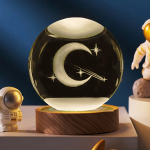 Lampara de cristal 3D