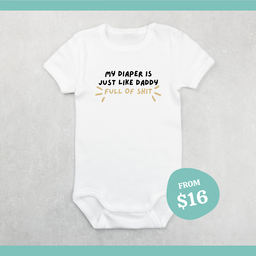 My Diaper is Just Like Daddy