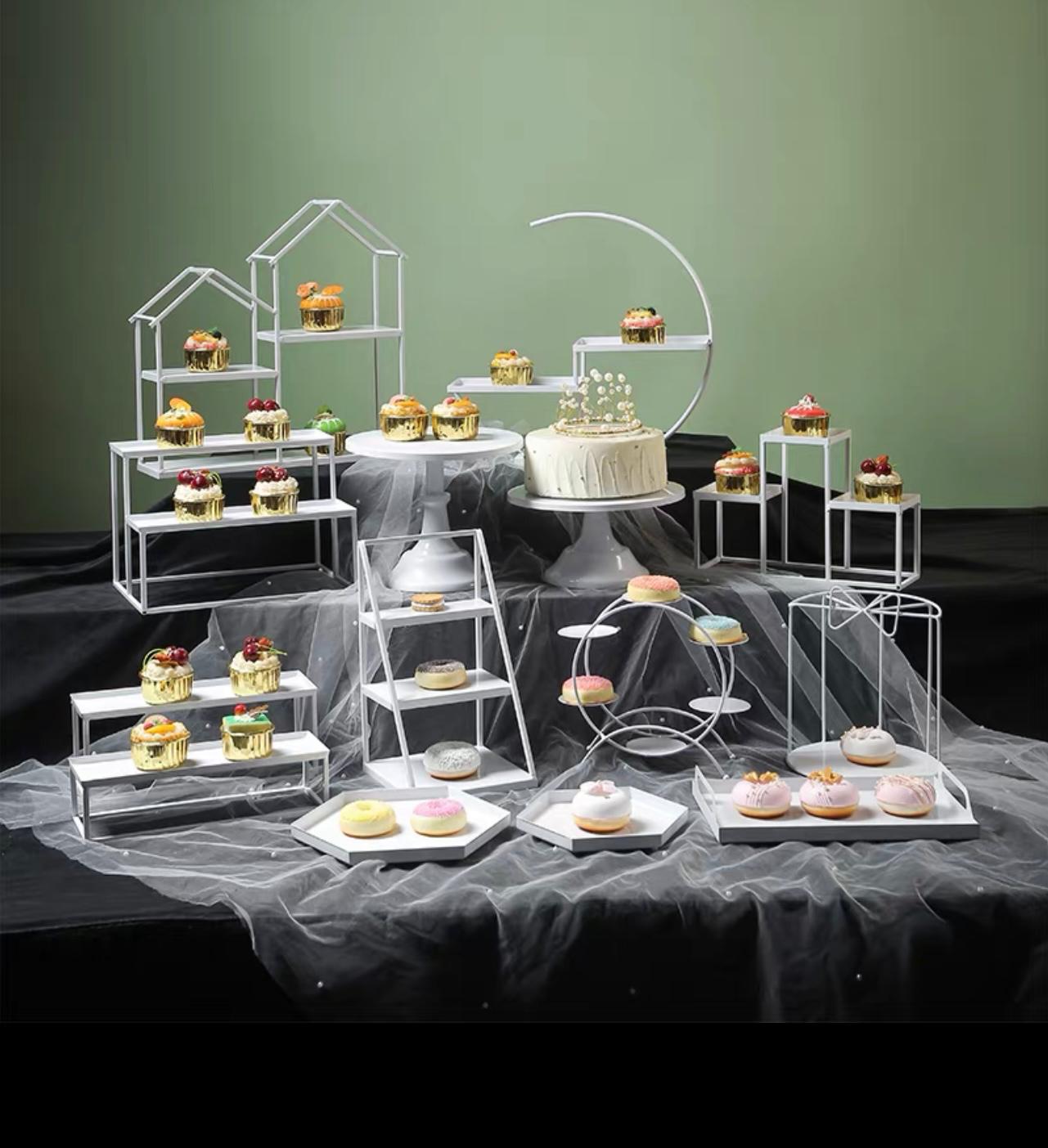 White Dessert Tray _0