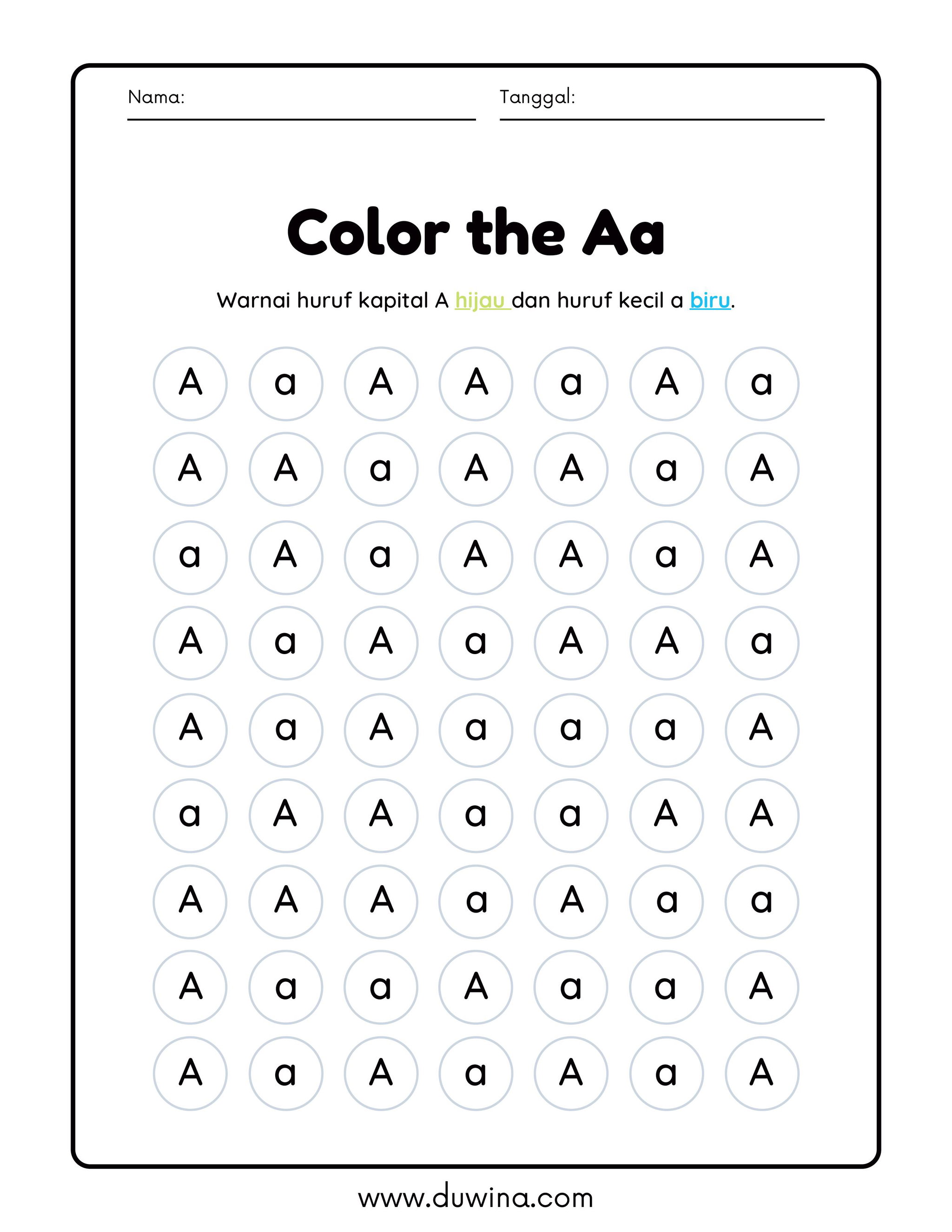 Kids Monster Worksheet 100 halaman_5