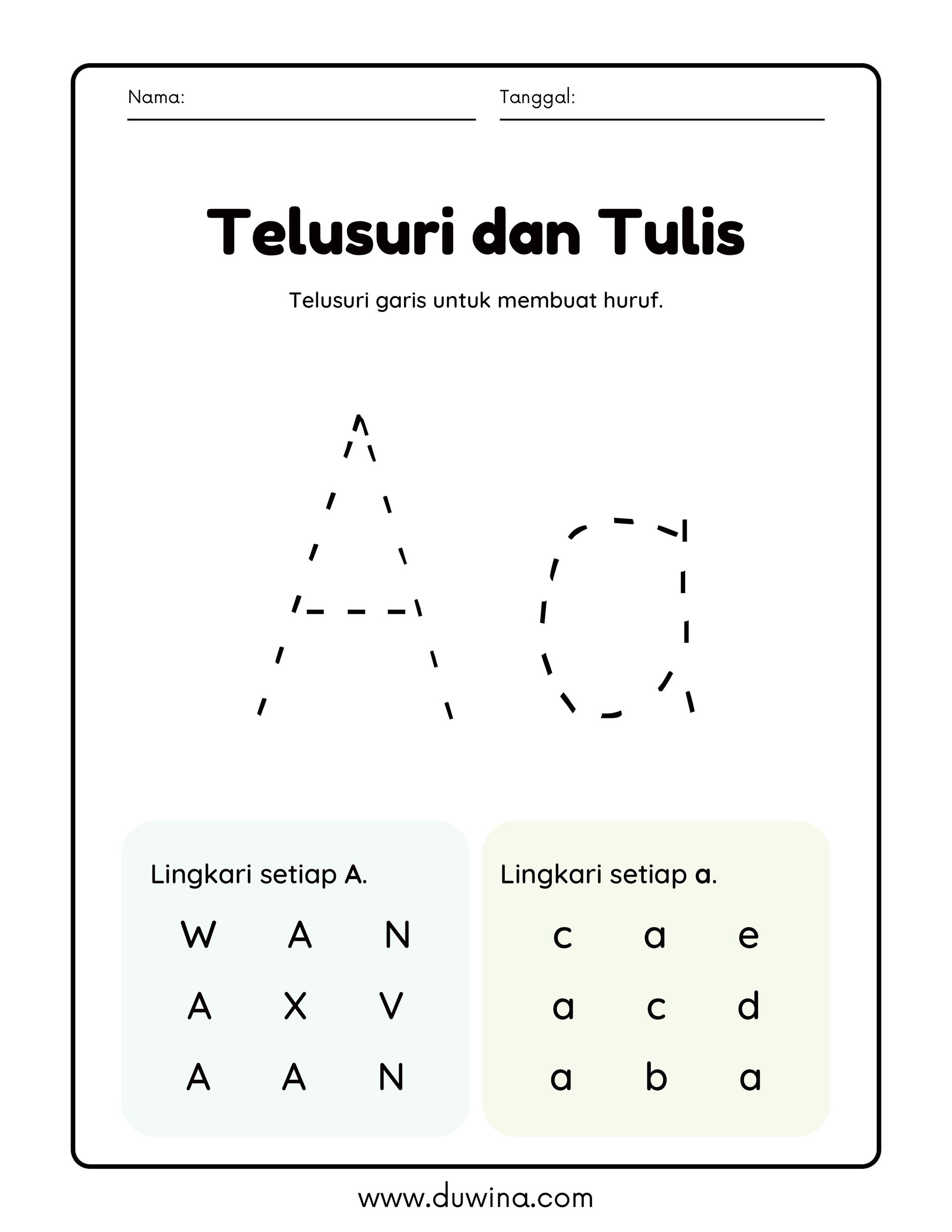 Kids Monster Worksheet 100 halaman_3