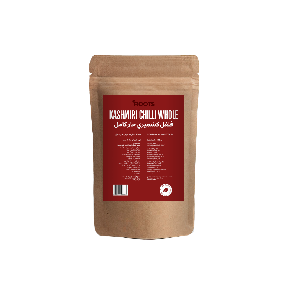 Roots Kashmiri Chilli Whole 100g