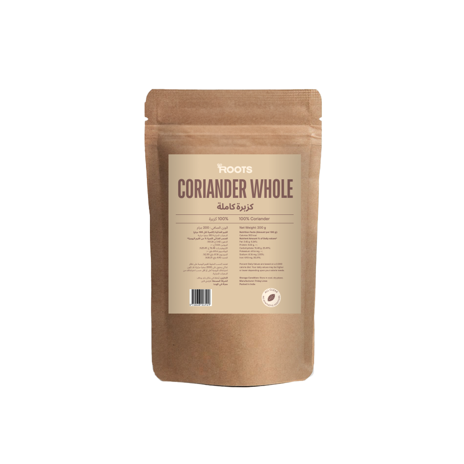 Roots Coriander Whole 200g_0