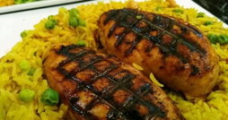 وجبة فراخ (صدر + أرز + خضار + شوربة لسان عصفور + عيش + سلطة)