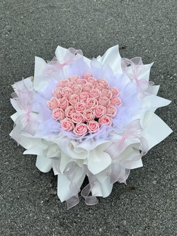 33 Stalk Soap Flower Bouquet 