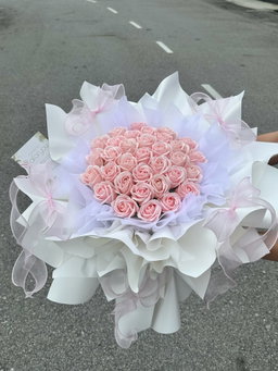 33 Stalk Soap Flower Bouquet 