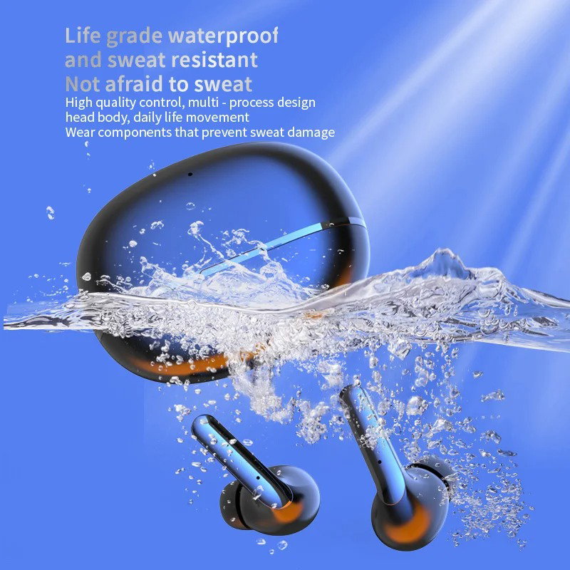 Danjo Air7 Wireless Earbud Type C Hifi Stereo Waterproof Buds Earphone Pro ENC Noise Cancelling  & in-ear Headphone_3