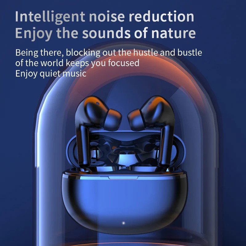 Danjo Air7 Wireless Earbud Type C Hifi Stereo Waterproof Buds Earphone Pro ENC Noise Cancelling  & in-ear Headphone_4