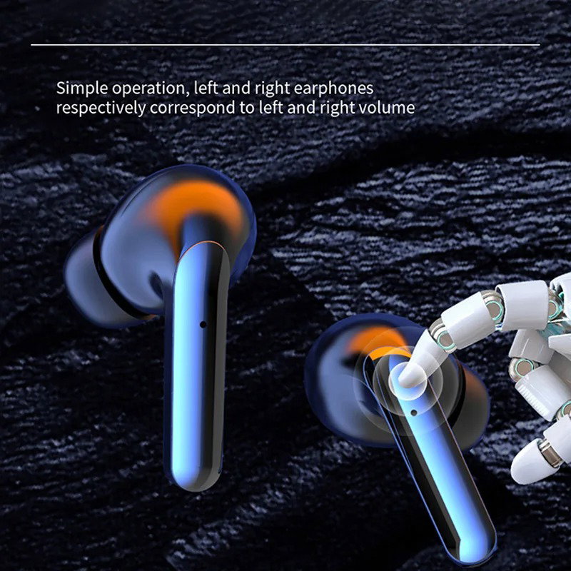 Danjo Air7 Wireless Earbud Type C Hifi Stereo Waterproof Buds Earphone Pro ENC Noise Cancelling  & in-ear Headphone_6