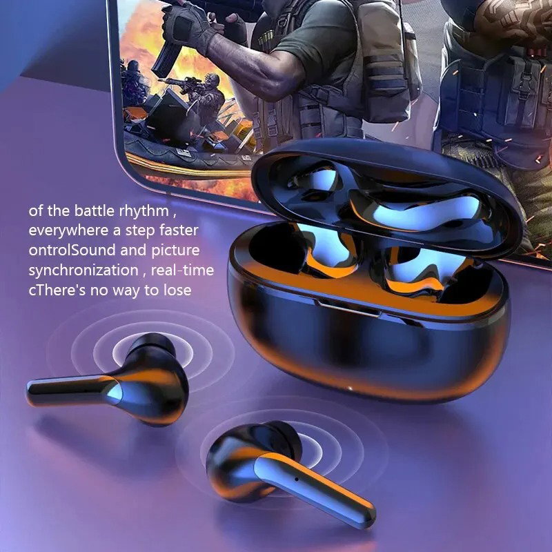 Danjo Air7 Wireless Earbud Type C Hifi Stereo Waterproof Buds Earphone Pro ENC Noise Cancelling  & in-ear Headphone_9