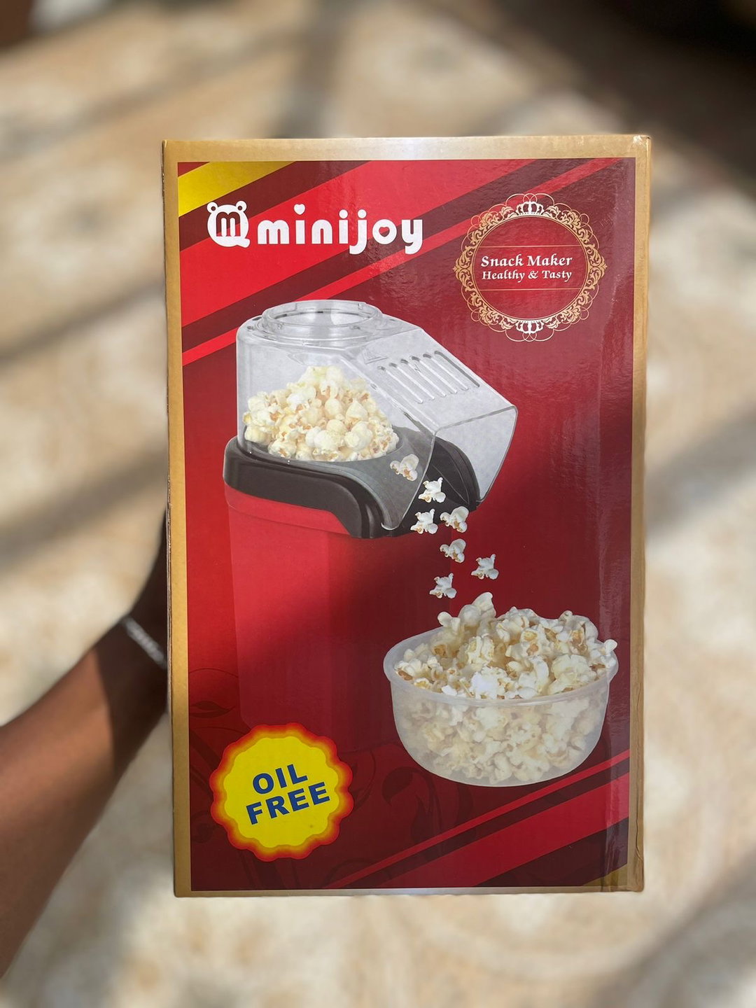 Máquina de Pipocas Portátil