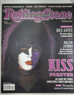 Kiss Revista Rolling Stone - Paul Stanley