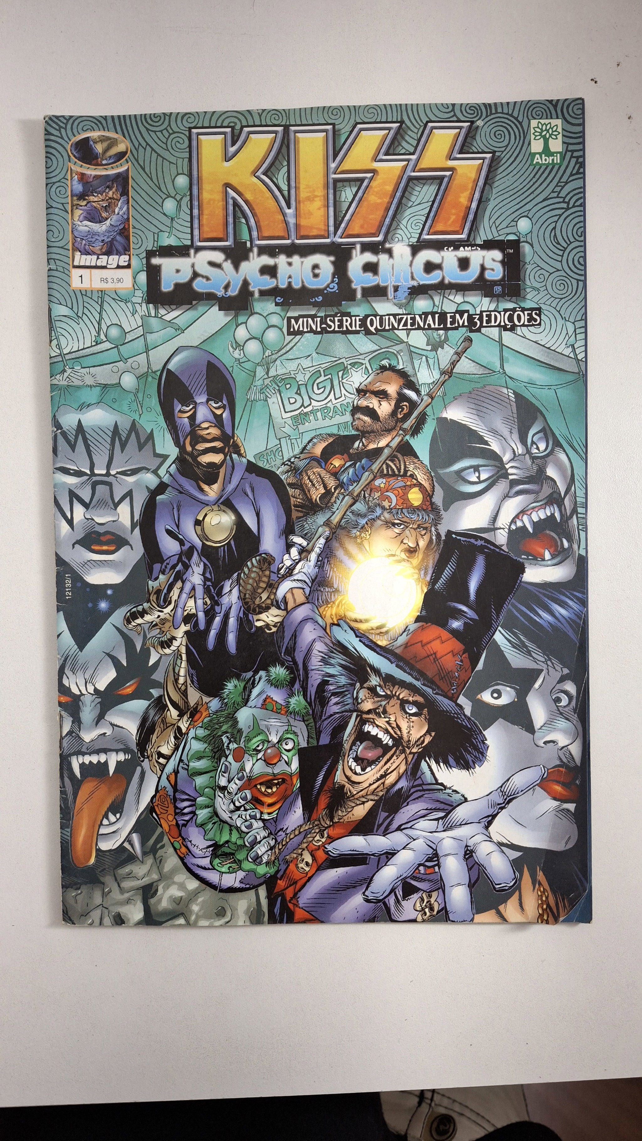 Kiss Psycho Circus - Minisérie de quadrinhos_1