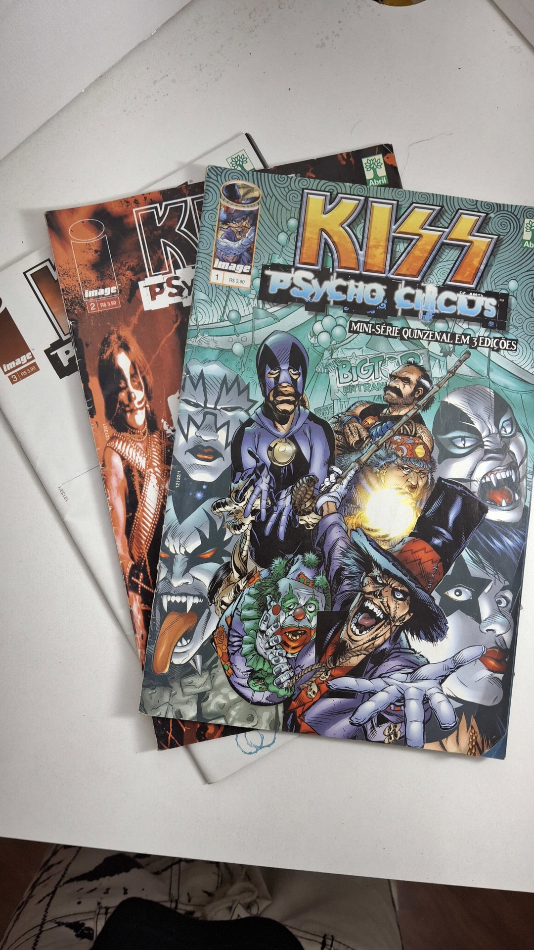 Kiss Psycho Circus - Minisérie de quadrinhos