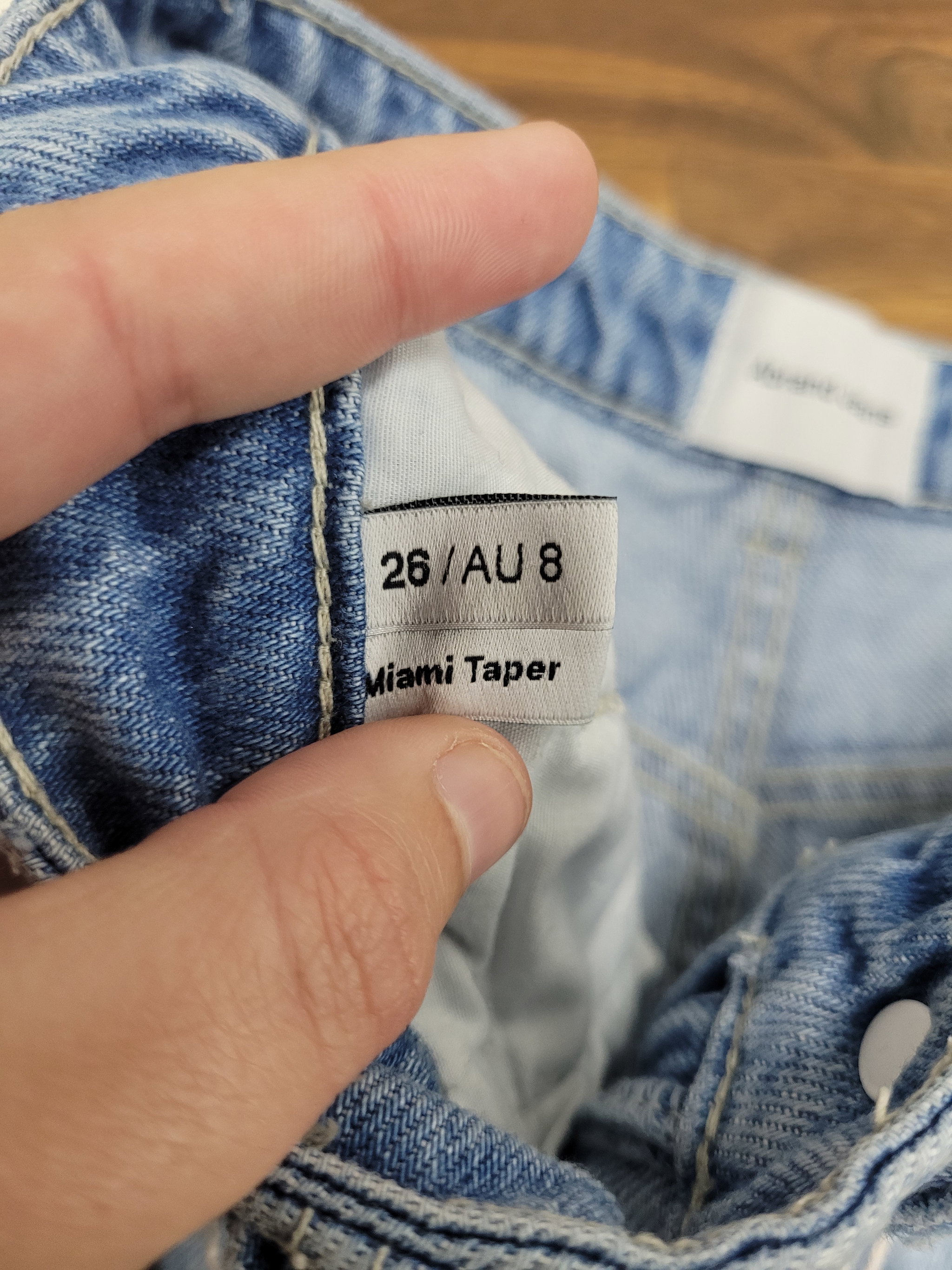Abrand Miami Taper Jeans size 26_2