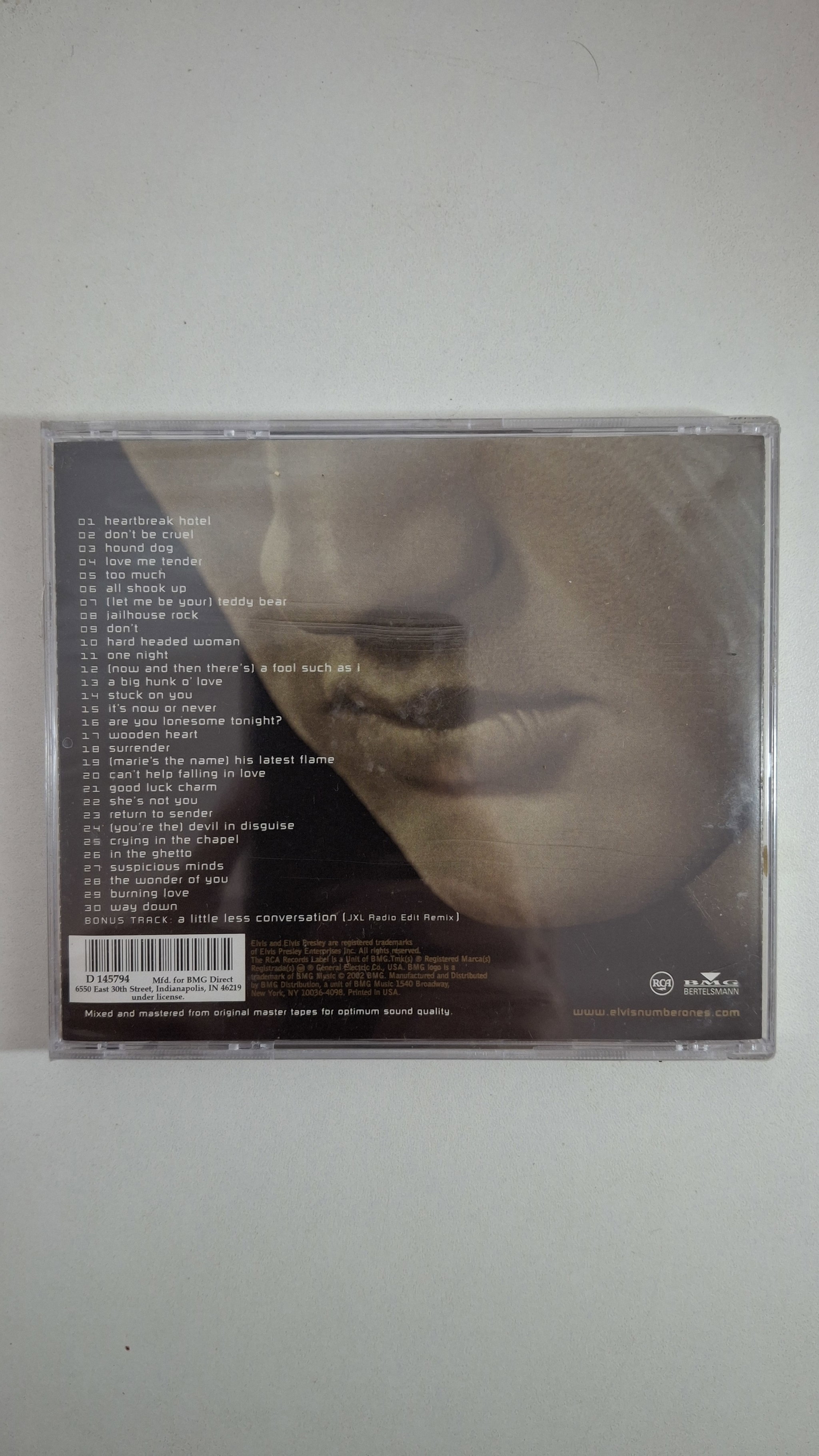 Cd Elvis - 30 #1 hits_1