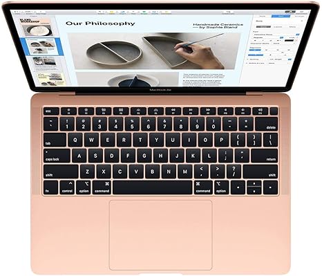 Apple MacBook Air fin 2018 avec Intel Core i5  (13,3 pouces, 8 Go de RAM, 512 Go de SSD) Or_3