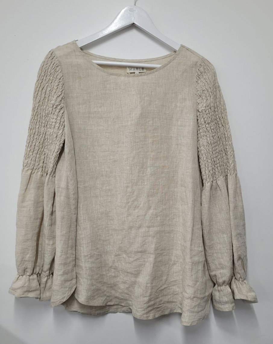 Marle Linen Top Size 10_1