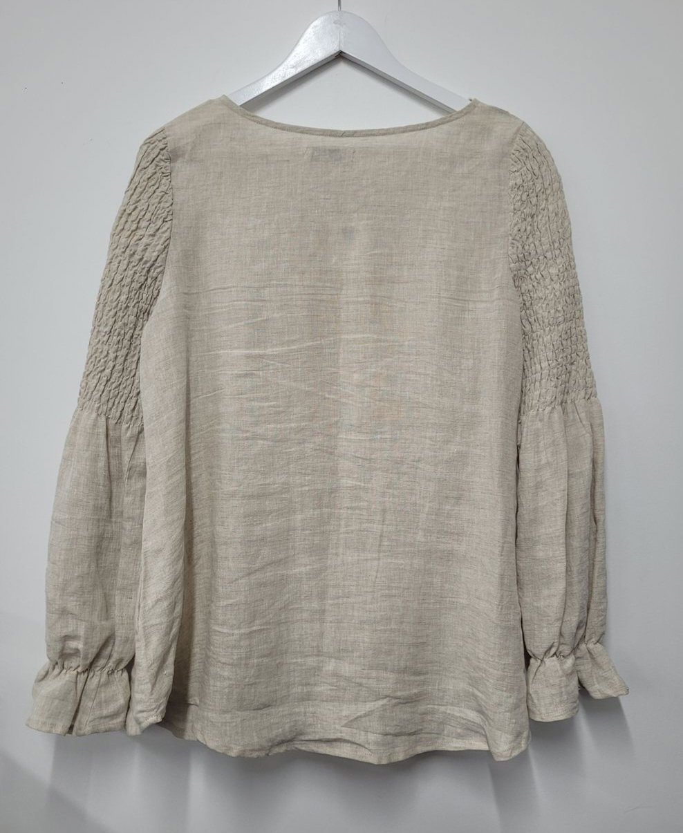Marle Linen Top Size 10_2