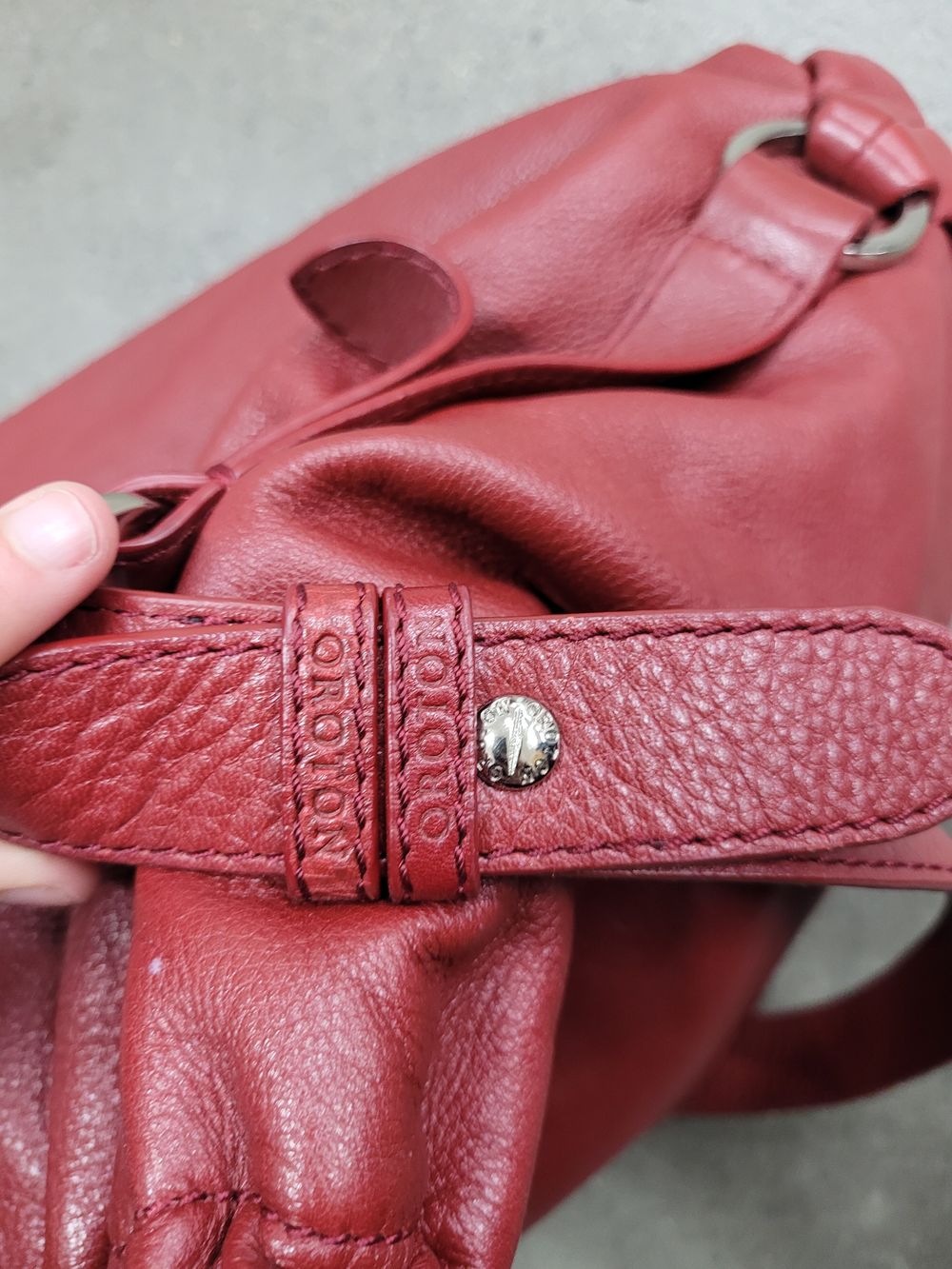 Oroton Leather Handbag_4