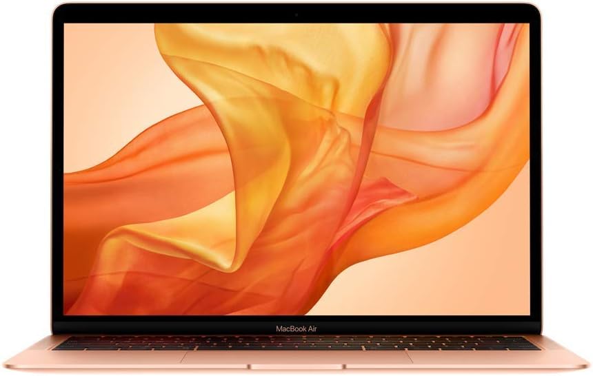 Apple MacBook Air mi-2019 avec processeur Intel Core i5 de 8e génération (13 pouces, 8 Go de RAM, 256 Go) Or_1
