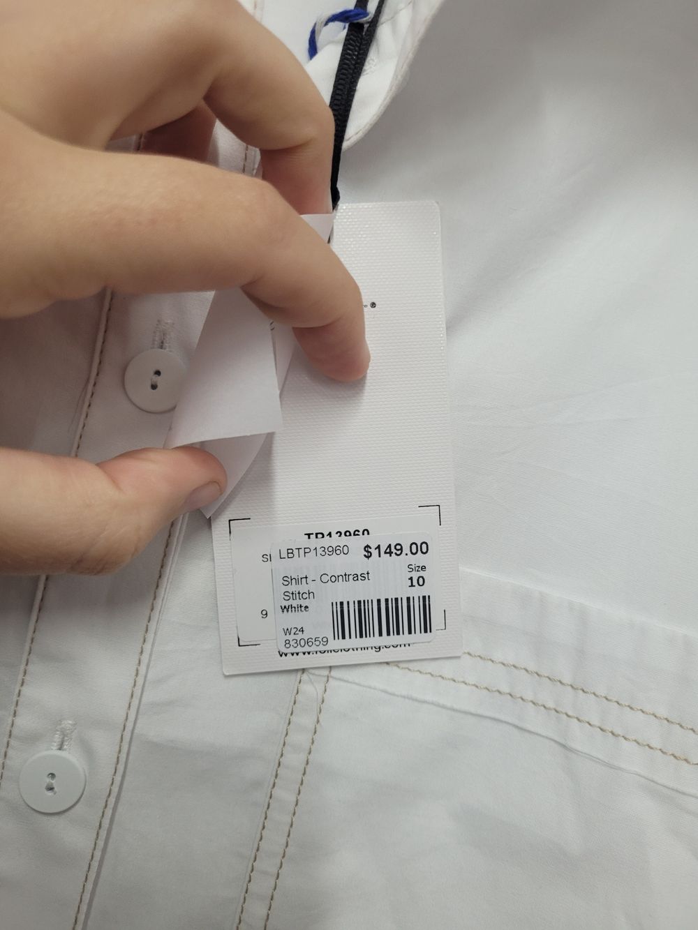 Foil shirt size 10_3
