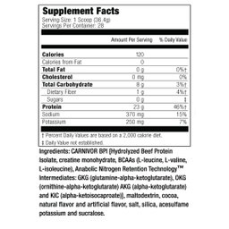 Carnivor Isolate caramel vainilla 2lbs MUSCLEMEDS 