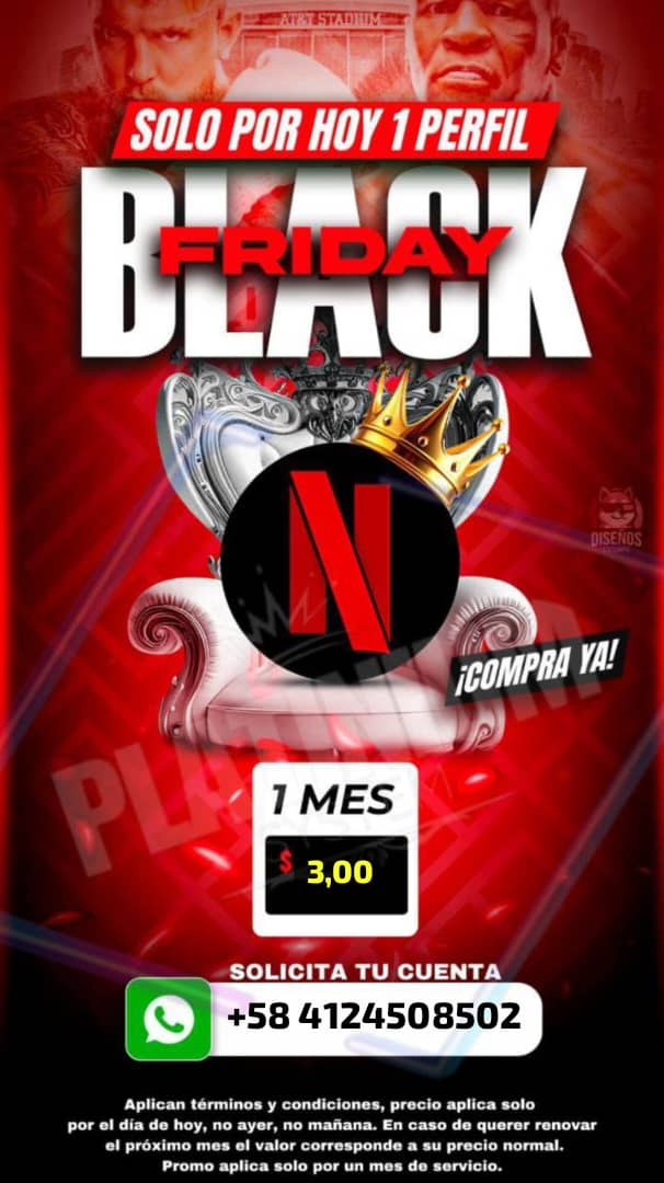Cuenta NETFLIX Streaming_0
