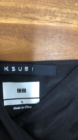 Ksubi silk mix size L