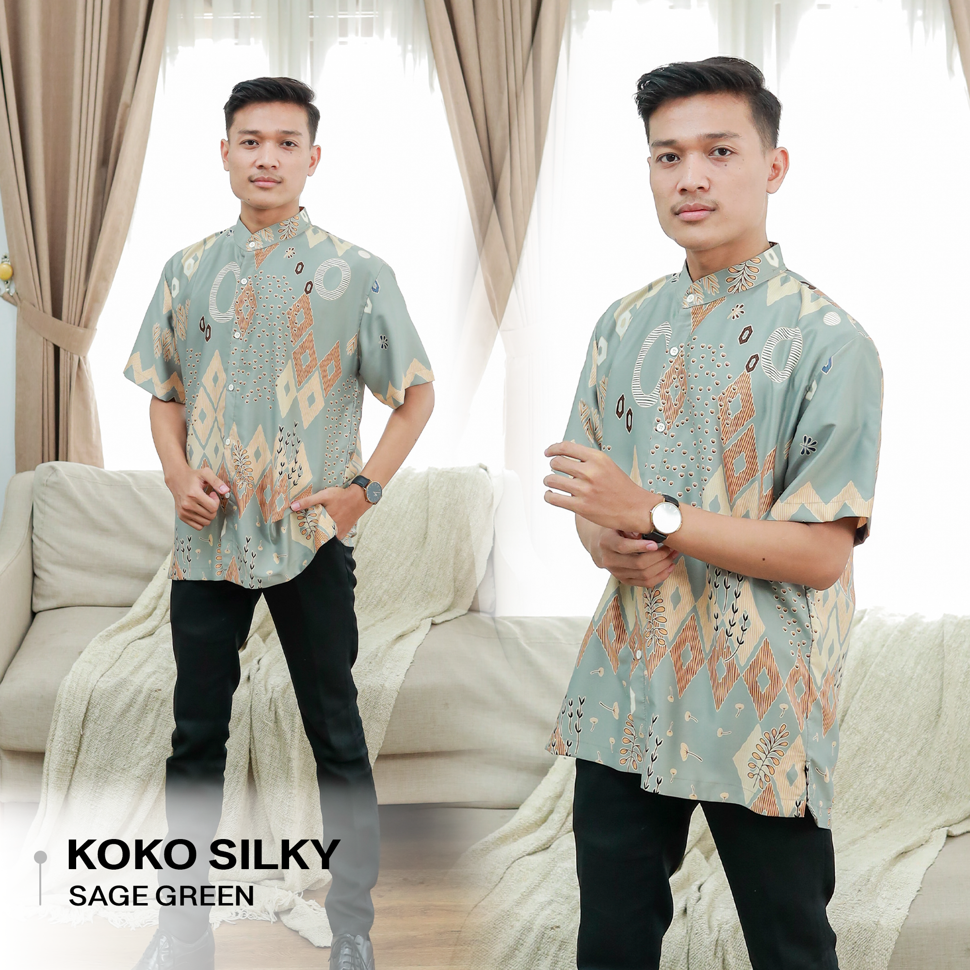 Koko Sarimbit - Silky Maxi Full Motif Fashion_2