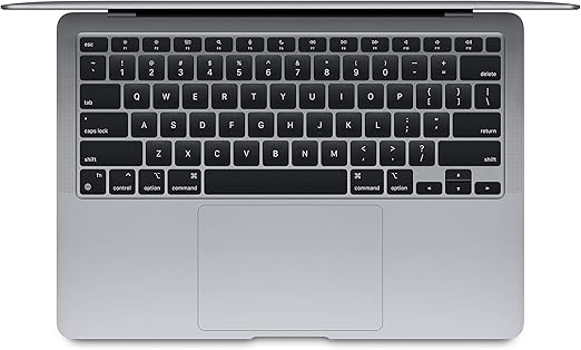 Ordinateur portable Apple MacBook Air 2020 : puce Apple M1, écran Retina 13", 8 Go de RAM, stockage SSD 256 Go, clavier rétroéclairé, caméra FaceTime HD, Touch ID - gris_2