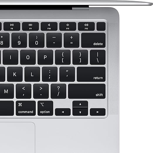Ordinateur portable Apple MacBook Air 2020 : puce Apple M1, écran Retina 13", 8 Go de RAM, stockage SSD 256 Go, clavier rétroéclairé, caméra FaceTime HD, Touch ID - argent_3