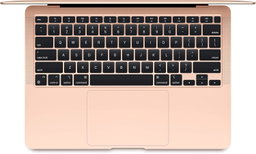 Ordinateur portable Apple MacBook Air 2020 : puce Apple M1, écran Retina 13", 8 Go de RAM, stockage SSD 256 Go, clavier rétroéclairé, caméra FaceTime HD, Touch ID - or