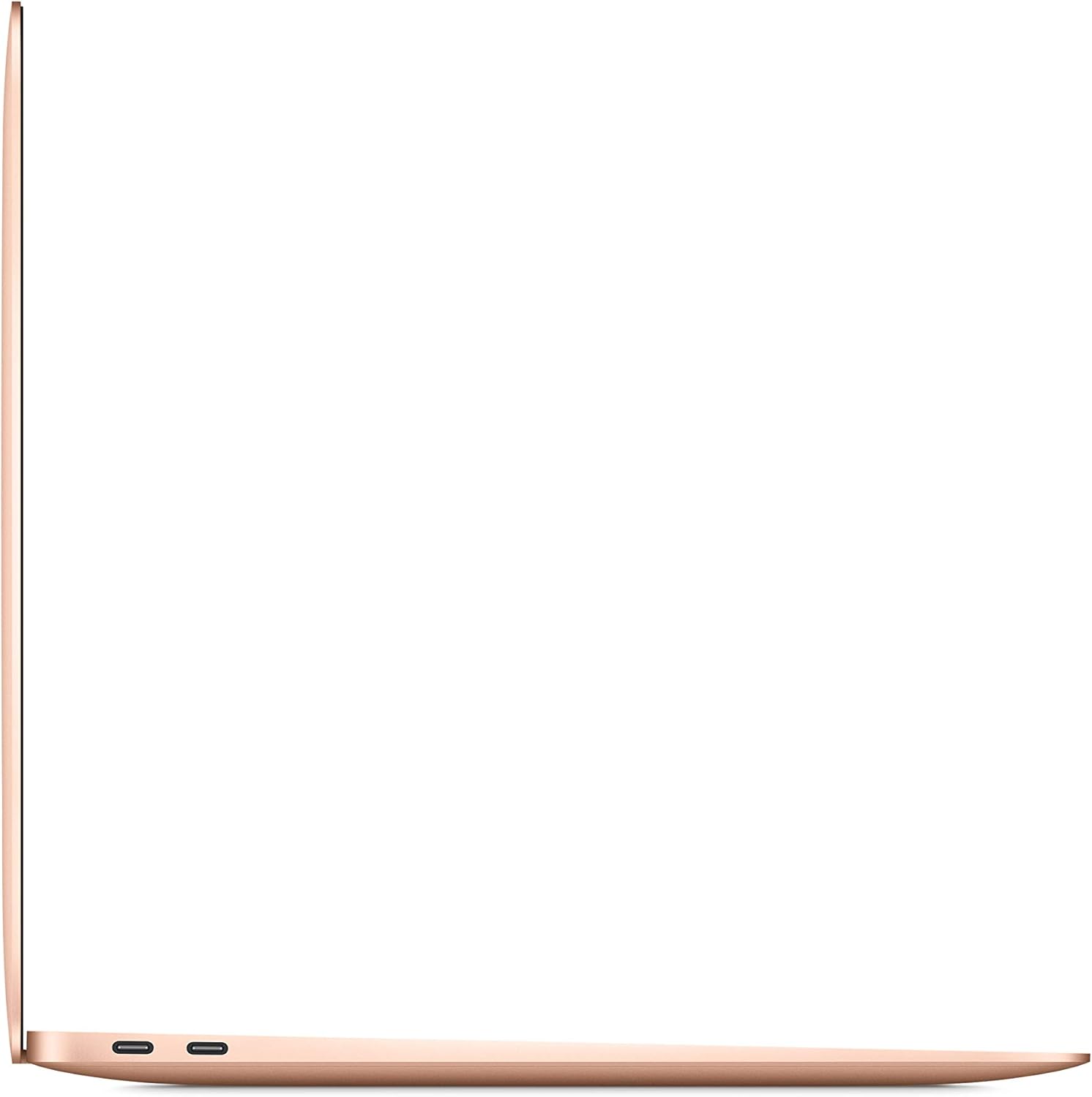 Ordinateur portable Apple MacBook Air 2020 : puce Apple M1, écran Retina 13", 8 Go de RAM, stockage SSD 256 Go, clavier rétroéclairé, caméra FaceTime HD, Touch ID - or_4