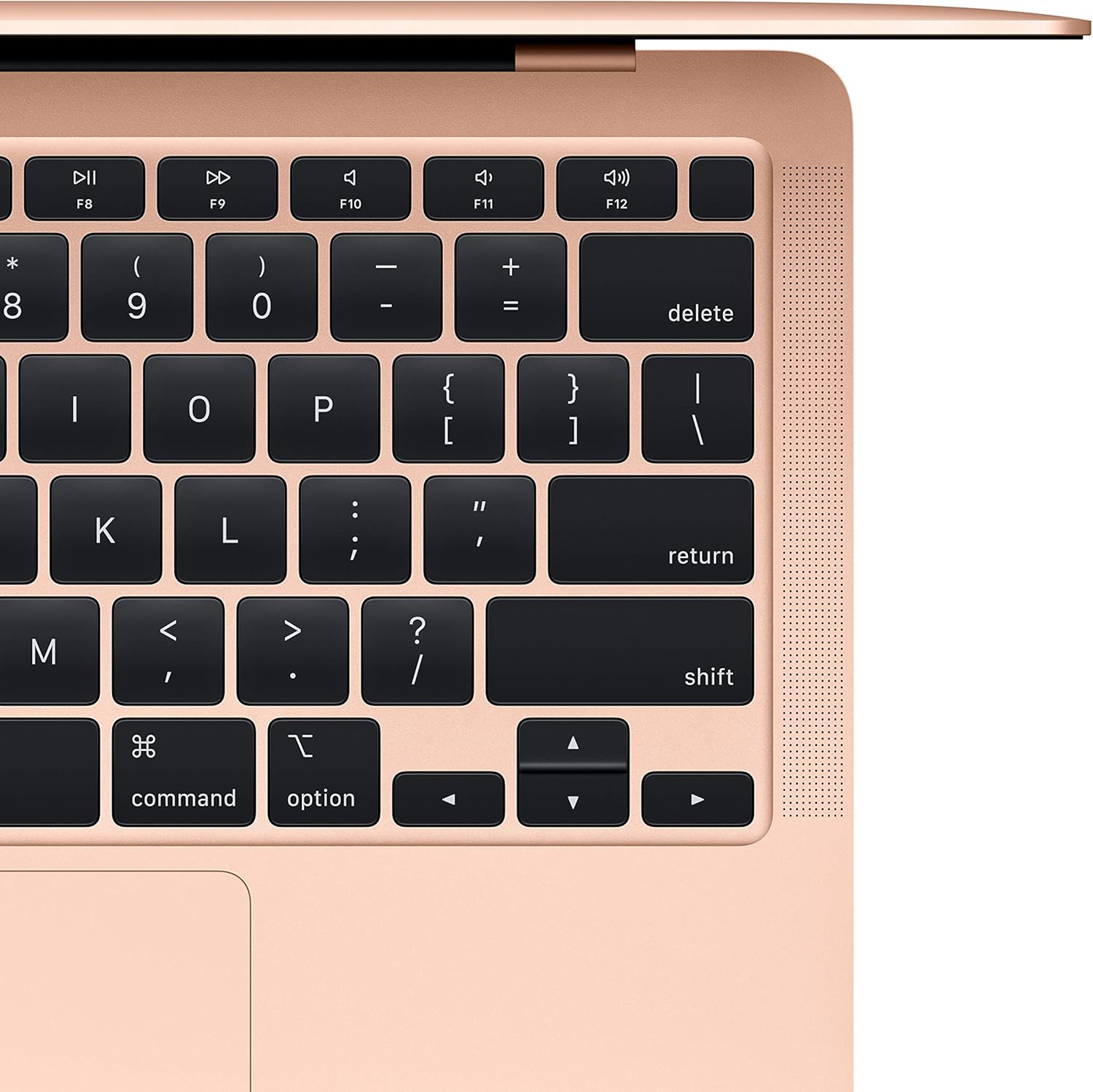 Ordinateur portable Apple MacBook Air 2020 : puce Apple M1, écran Retina 13", 8 Go de RAM, stockage SSD 256 Go, clavier rétroéclairé, caméra FaceTime HD, Touch ID - or_3