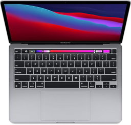 Apple MacBook Pro 2020 avec puce Apple M1 (13 pouces, 8 Go de RAM, 256 Go de stockage SSD) - Gris