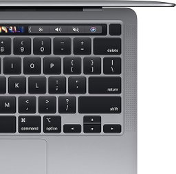 Apple MacBook Pro 2020 avec puce Apple M1 (13 pouces, 8 Go de RAM, 256 Go de stockage SSD) - Gris