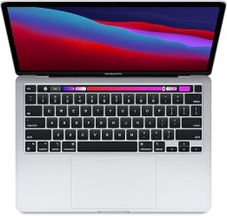 Apple MacBook Pro 2020 avec puce Apple M1 (13 pouces, 8 Go de RAM, 256 Go de stockage SSD) - Argent