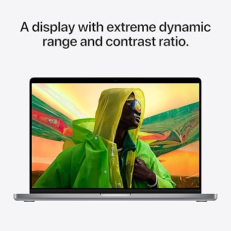 Apple MacBook Pro 2021 (14 pouces, puce M1 Pro avec processeur à 8 cœurs et processeur graphique à 14 cœurs, 16 Go de RAM, SSD de 512 Go) - Gris_5