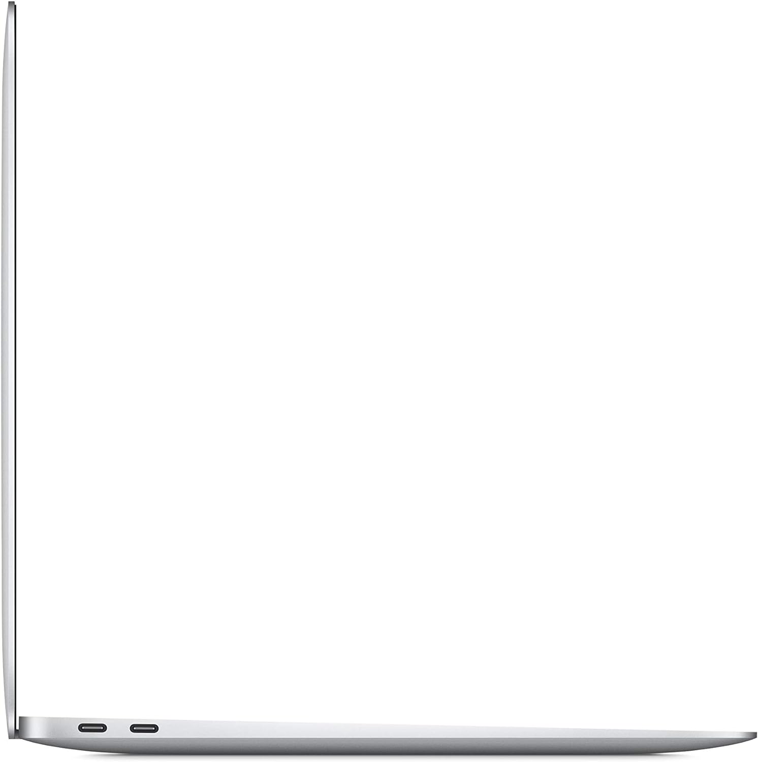 Apple MacBook Air 2020 : puce Apple M1, écran Retina 13", 8 Go de RAM, stockage SSD 256 Go, clavier rétroéclairé, caméra FaceTime HD, Touch ID - Argent_4