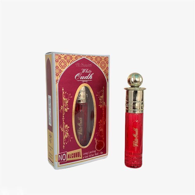 Al-Nuaim White Oudh attar red 6ml_0