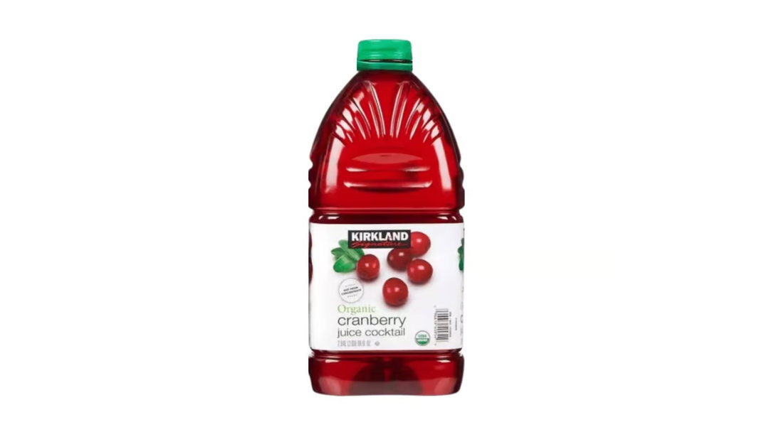 Kirkland Organic Cranberry Juice