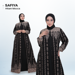 Warna Warni Brand Dress safiya Bahan Rayon Diamond - XL